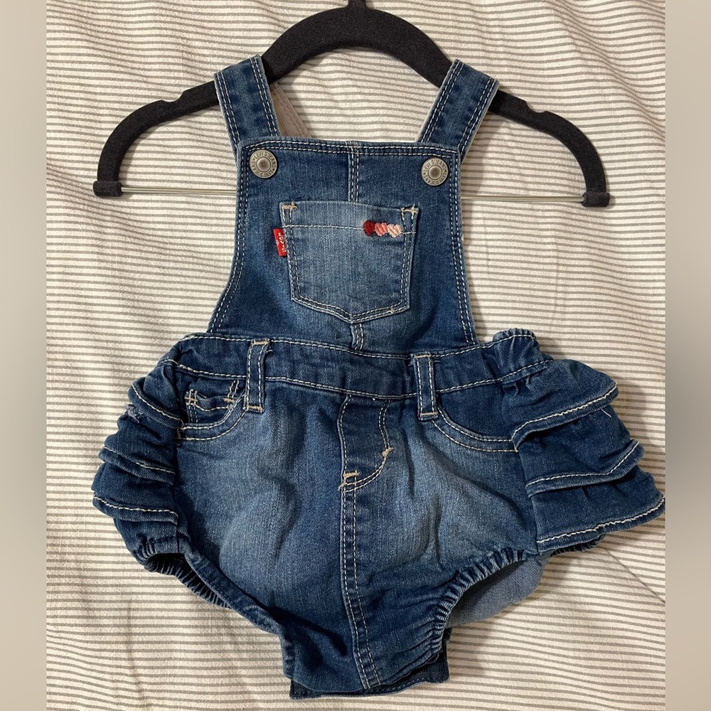 Levi’s Denim Baby Overalls
